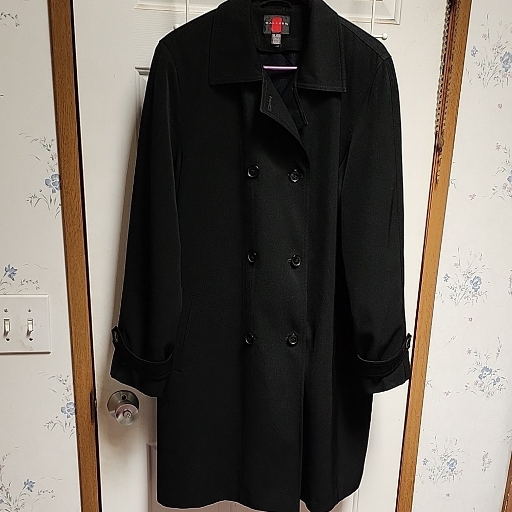 Womens Trench Coat With Removable Liner - Picture 1 of 16